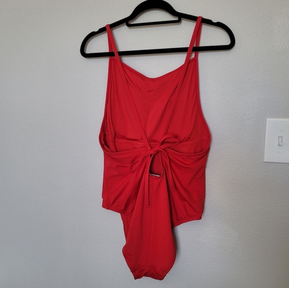 NWT Andie Swim The Paloma One Piece Cherry Red Size XXL - Picture 4 of 5